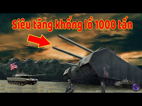 Video: Những chiếc xe tăng lớn nhất trên thế giới, được thiết kế và làm bằng kim loại