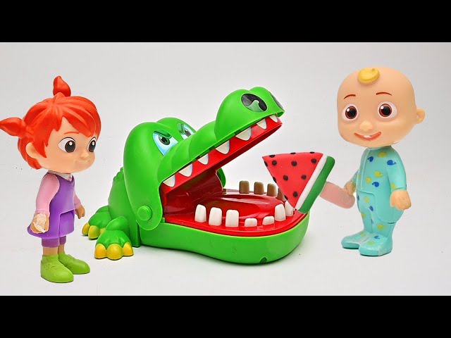 SZQIUNUBI Jeu De Jouets De Crocodile pour Enfants Jouet Enfant Jeu