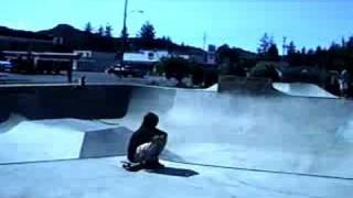skateboarding vert melon transfer