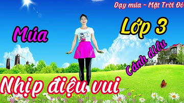 Nhịp điệu vui Lớp 3 /Âm nhạc bộ cánh diều/TLTK cho GV và HS