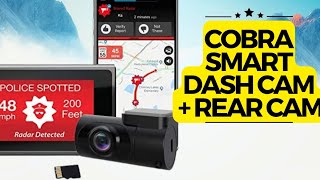 Умная видеорегистратор Cobra + задняя камера SC 400D UHD 4K @Productsjunction