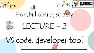 Celebrity LEC - 2 Introduction to code editor, developer tool, Script tag Wealth