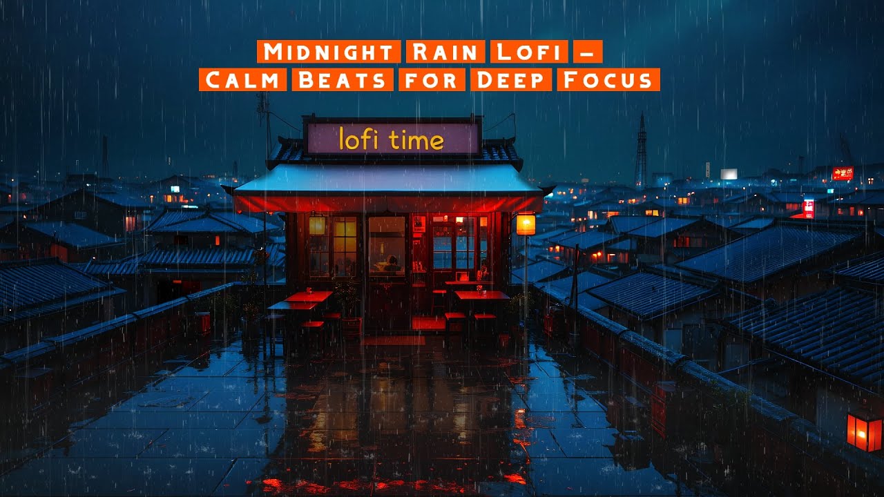 Silent Rainy Night Lofi – Calm Tunes for Deep Focus - YouTube