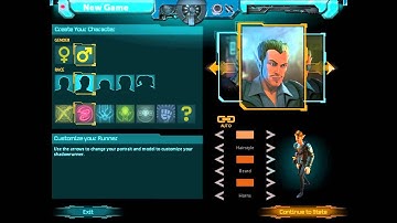 Shadowrun Returns: Ep 1 - Character Creation