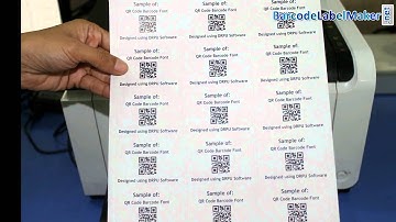 Understand the features of linear and 2D barcode font