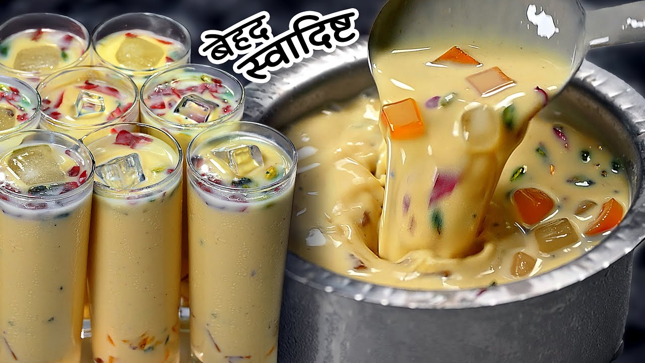 भयंकर गर्मियों में गुणों से भरपूर ठंडे-ठंडे इस पौष्टिक कोल्ड​-ड्रिंक का स्वाद भूल नही पाएंगे#summer