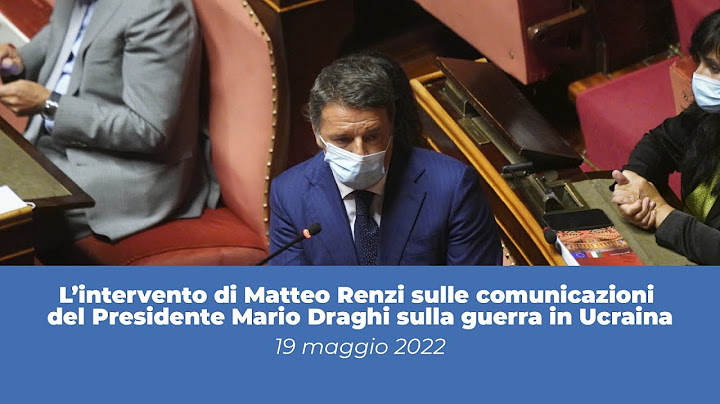 Intervento al Senato | 19/05/2022