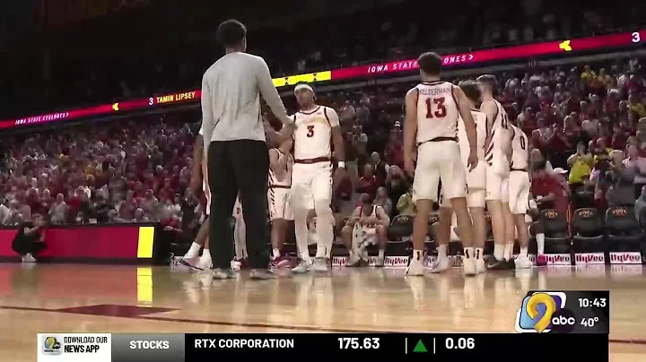 Jefferson and Lipsey lead No. 16 Iowa State to 96-57 win over Stonehill