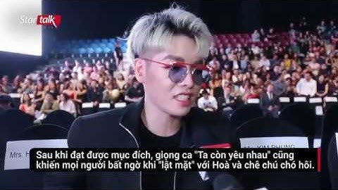 Đức Phúc mượn chó của Hoà Minzy xong chê hôi =)))