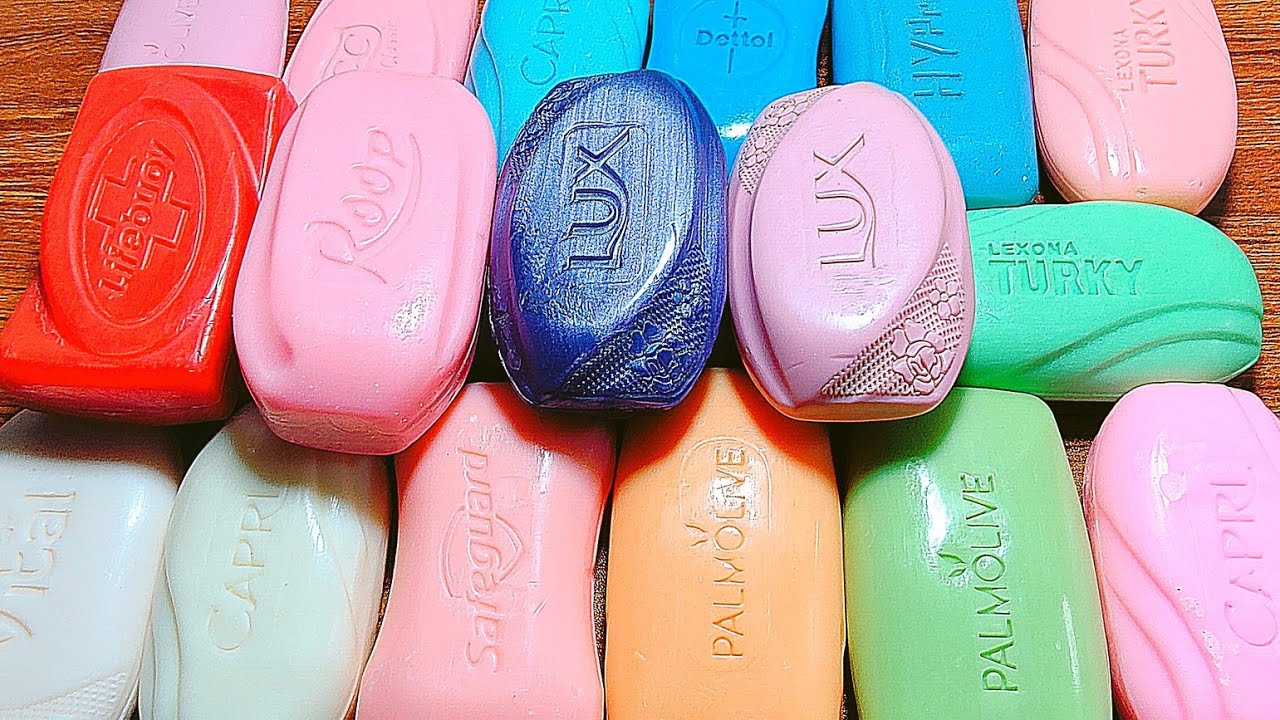 ASMR opening Soap International ASMR Leisurely Unpacking Soaps Relaxing Sound Satisfying Video