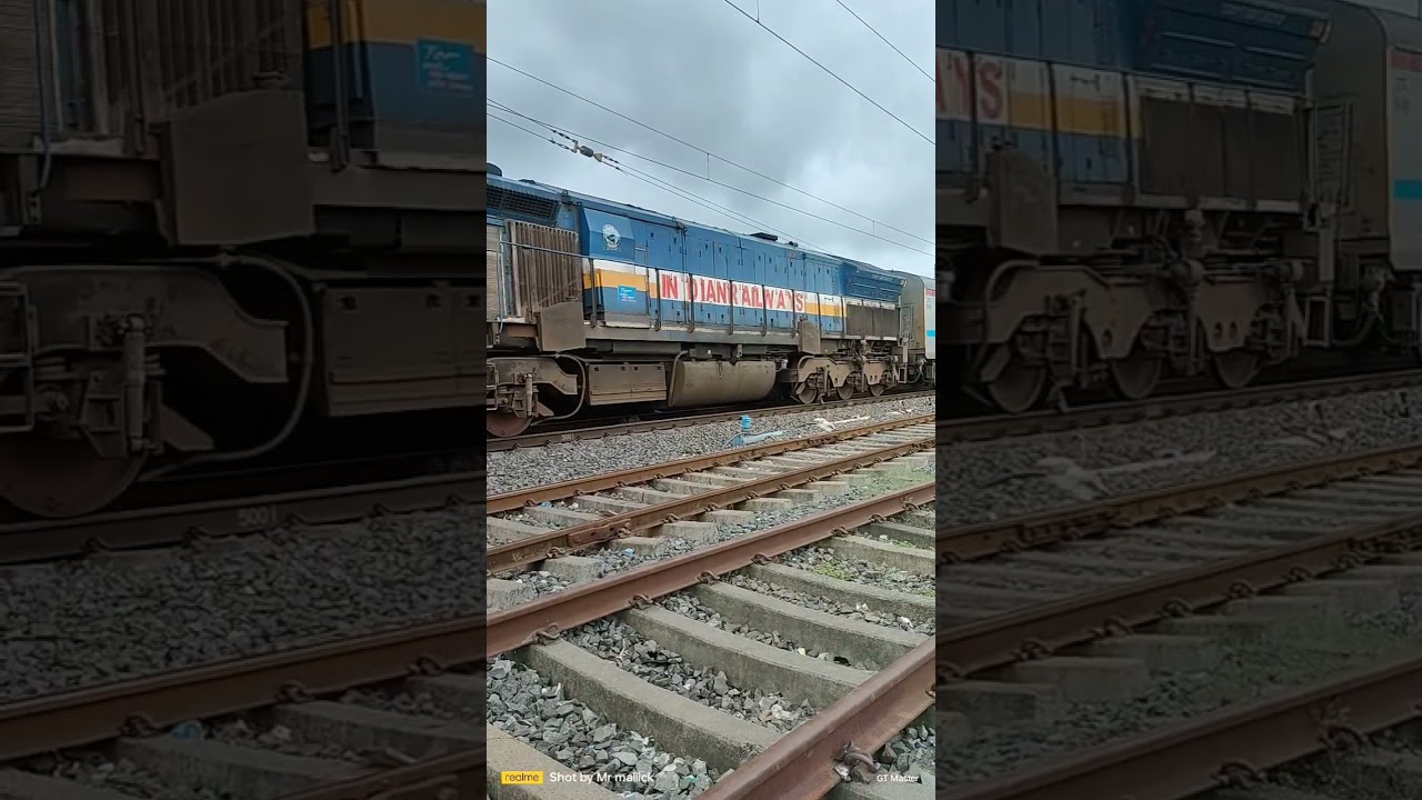 Its WDP-4B Diesel locomotive by indian railway 