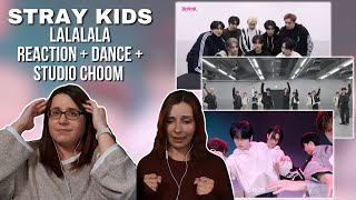 Stray Kids "락 (樂) (LALALALA)" M/V Reaction + Dance Practice Video + Studio Choom Reaction