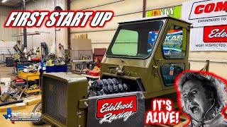 LS Swapped Snowcat FIRST START UP - It Runs & Sounds Amazing!