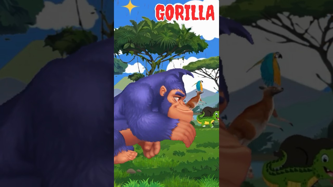 Watch Jungle Animal Sounds Song 🌴 Gorilla, Python, Tapir & Macaw 🦍 Learn Fun Jungle Animals for Toddlers 🦜 on YouTube Watch Jungle Animal Sounds Song 🌴 Gorilla, Python, Tapir & Macaw 🦍 Learn Fun Jungle Animals for Toddlers 🦜 on YouTube