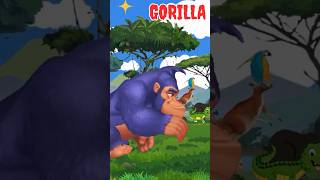 Jungle Animal Sounds Song 🌴 Gorilla, Python, Tapir &amp; Macaw 🦍 Learn Fun Jungle Animals for Toddlers 🦜