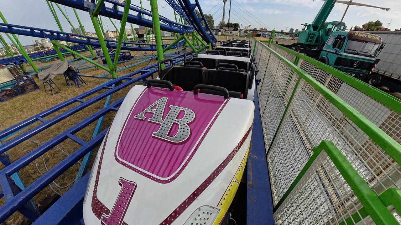 Rheinkirmes Düsseldorf / Aufbauvideo *Special View*  10 Tage vor Start