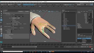 Character Modeling -- Elf Dude (Part 36) -- Skin Weighting Fingers