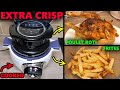 Moulinex Extra Crisp Couvercle COOKEO devient une friteuse à air chaud ! frites maison, poulet roti