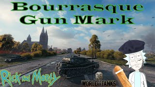 💥 RickAndM0rty / Bat. Châtillon Bourrasque 🇫🇷 Gun Mark ⚜ / World of Tanks