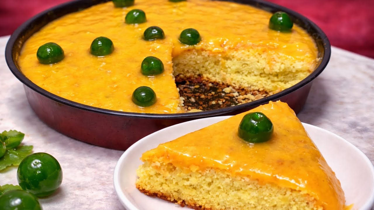 بسبوسة بالفلان هشيشة وناجحة 100% بمكونات بسيطة