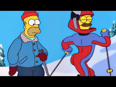 Stupid Flanders Wearing Nothing at All