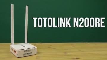 Распаковка Totolink N200RE