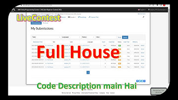 Full House || Atcoder || Solution Explain