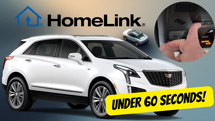 Cadillac XT5 Garage Door Opener Setup (HomeLink) – FASTEST Method