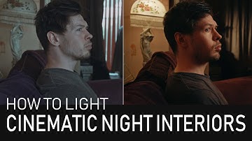 How To Light A Cinematic Interior Shot - With 3 Lights