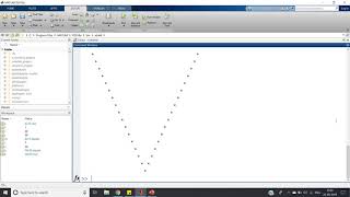 V shape star pattern in MATLAB