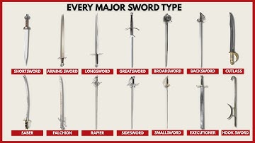 Every Major Sword Type Explained in 9 Minutes