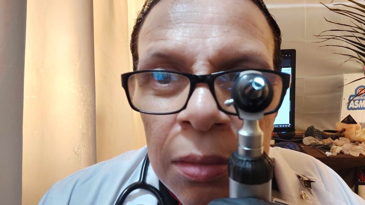 🥼🩺 MOST AGGRESSIVE Realistic Cranial Nerve Exam | BEST IS HERE | ASMR