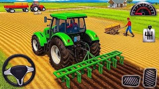 Modern Farm Tractor Driving Games - Master Farming Tractor 3D - Android Gameplay screenshot 3