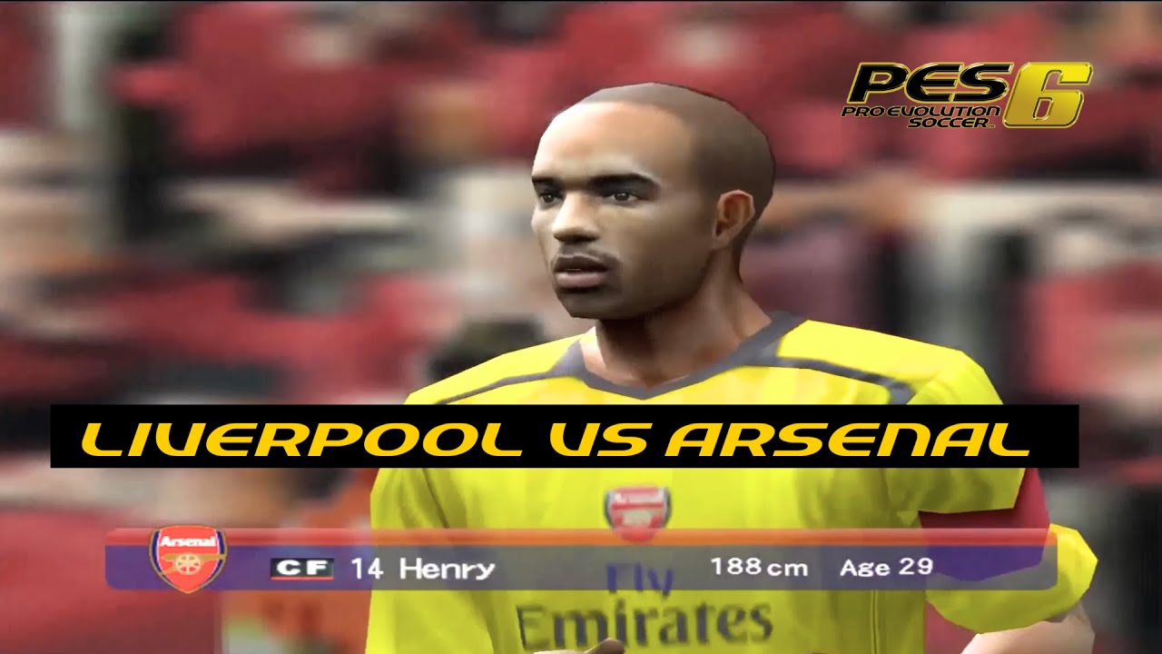 Liverpool vs Arsenal | Master League Match Day One | PES 2006