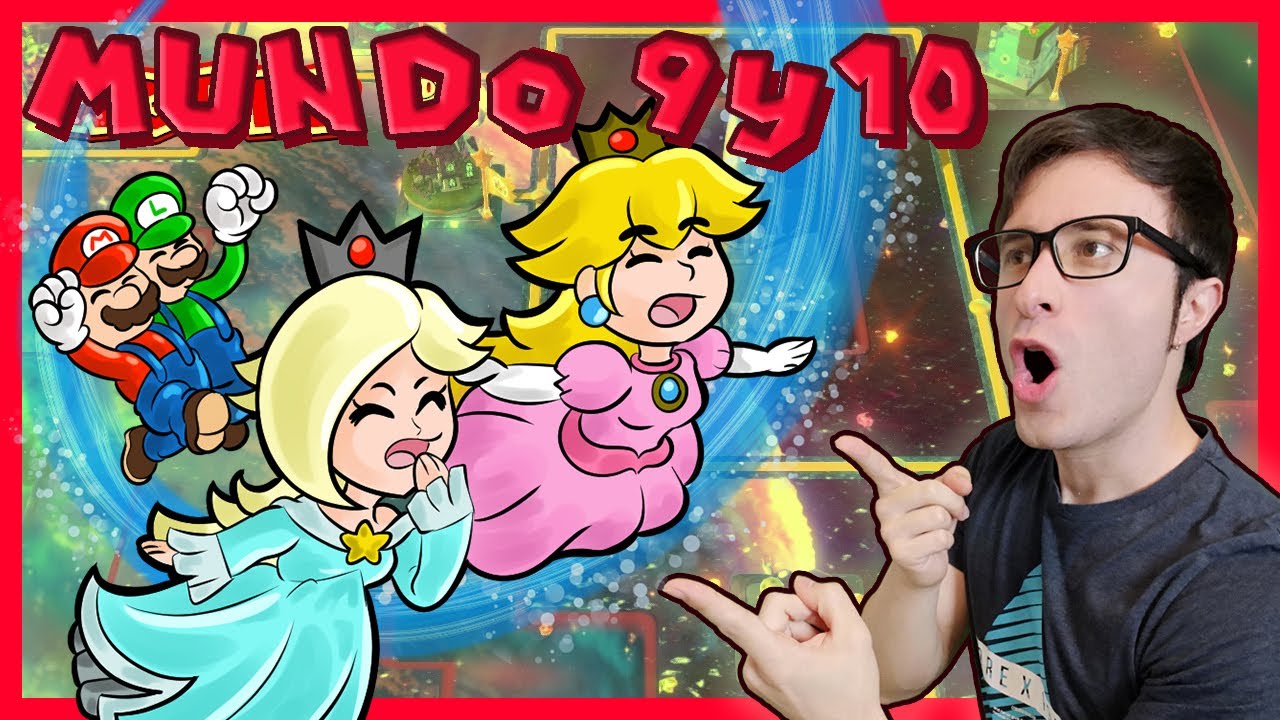 ⭐️ MUNDO 9 y 10 en SUPER MARIO 3D WORLD ONLINE con Elesky / Steyb y SwitchMan en Nintendo Switch
