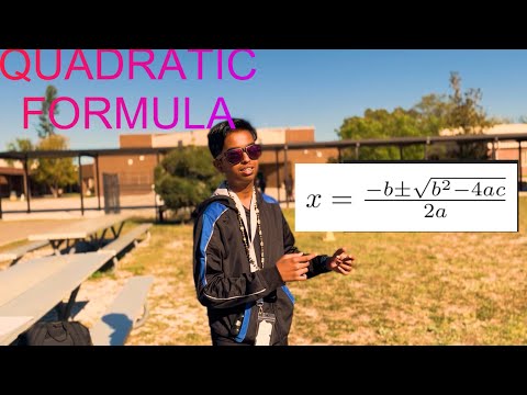 Solve For X Again - A Song on The Quadratic Formula