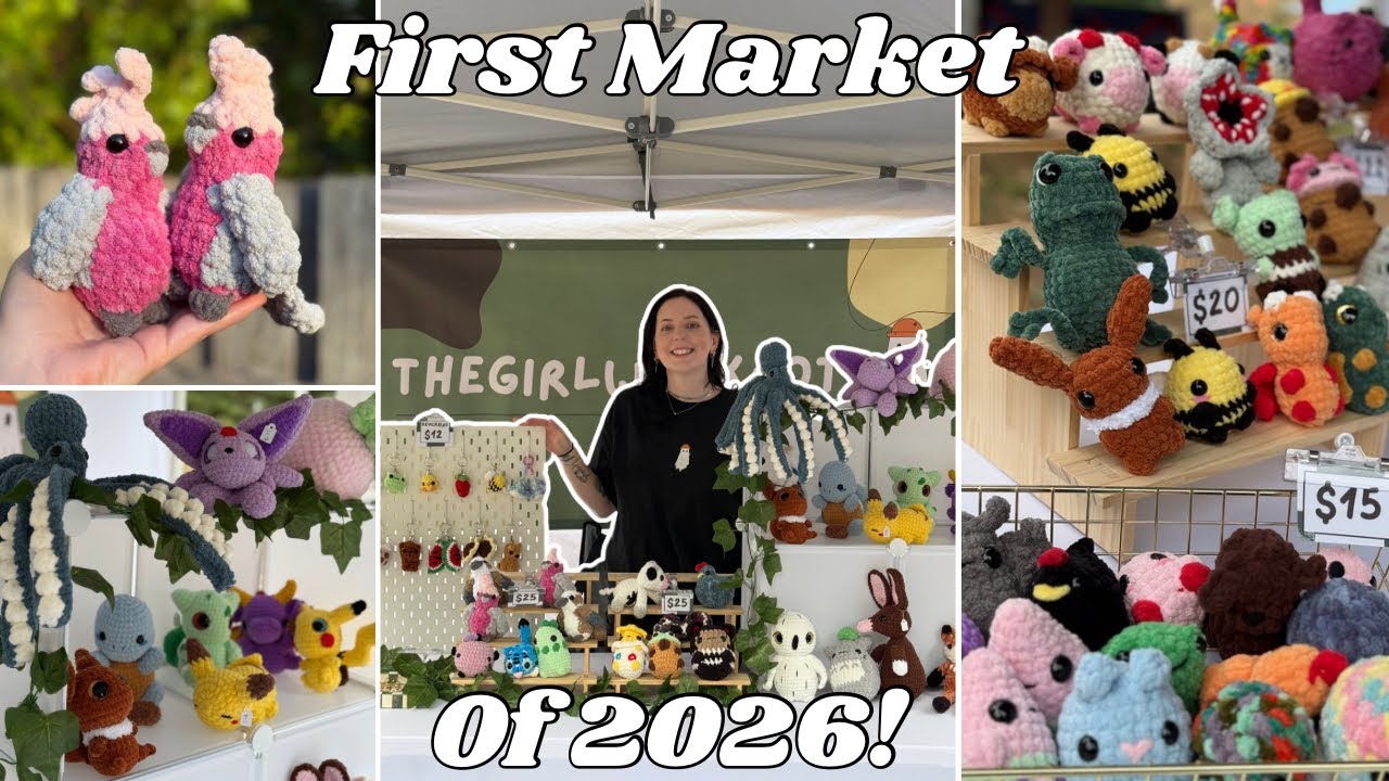 Мой первый видеоблог о рынке в 2026 году!🌻Что продал и сколько заработал?