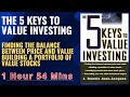 THE 5 KEYS TO VALUE INVESTING Finding the balance between price and value #BookSummary