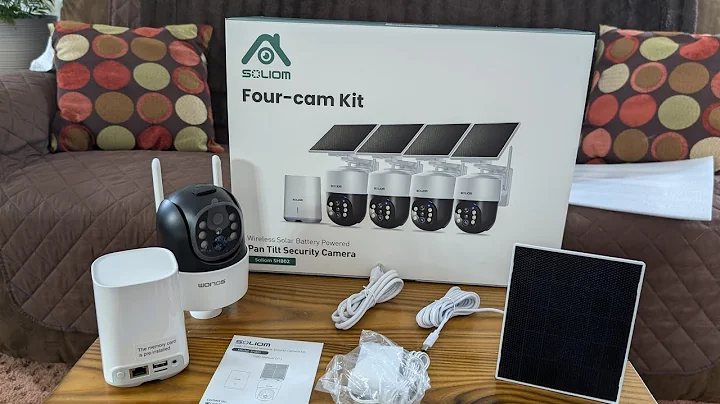  SOLIOM - 8MP  Security Cameras Wireless Outdoor Day and night Solar Powered Cameras  Review 