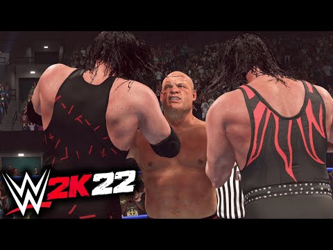 بهترین کین کشتی کج کیه کین مقابل کین مقابل کین مقابل کین Wwe2k22 
