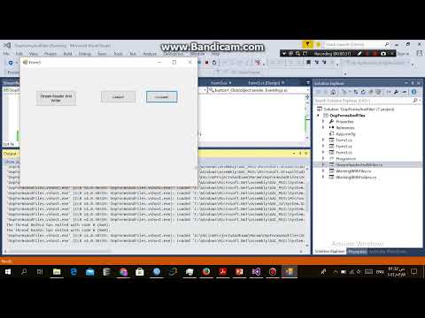 OOP Winform C# Stream Reader And Writer 2