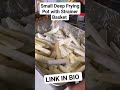 Best Small Deep Fryers (Best Countertop Fryers) #DeepFryingPot #StrainerBasket #amazonfinds #shorts