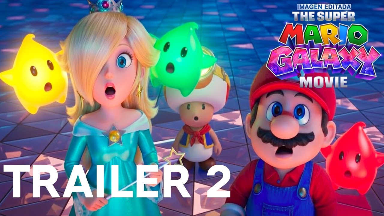 EL NUEVO TRAILER #2 de MARIO GALAXY LA PELICULA en 2026 se ESTRENA EN FEBRERO SEGUN ESTA FILTRACION