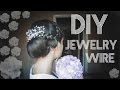 Украшение для волос / Гребень из проволоки / DIY JEWELRY WIRE