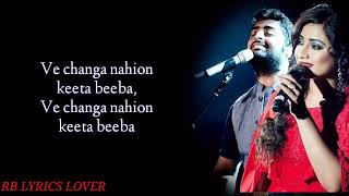 Samjhawan Lyrics Shreya Ghoshal Arijit Singh Alia Bhatt Varun Dhawan Rb Lyrics Lover 720Pfhr