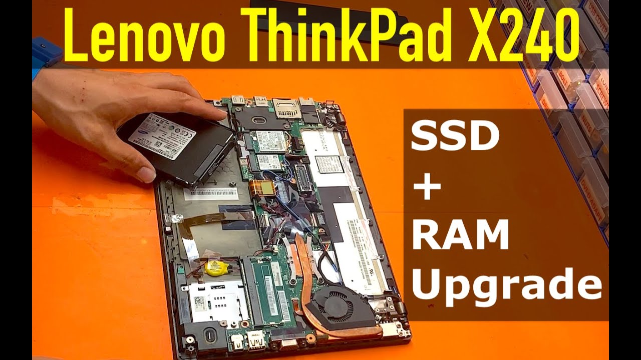 Lenovo ThinkPad X240 | How To Upgrade SSD