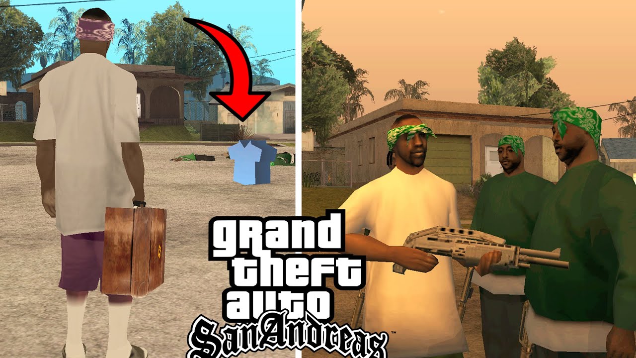What Happens If The Ballas Joins Grove Street In GTA San Andreas ?