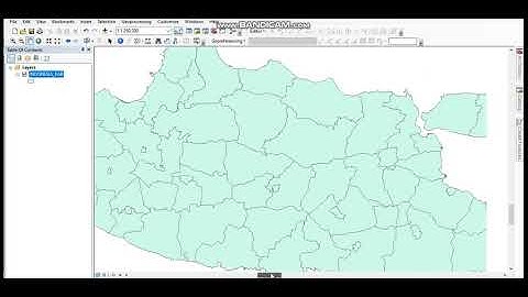 [ArcGIS] Cara Memilih dan Clipping Batas Kabupaten dari Peta Seluruh Indonesia
