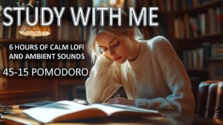 Serene Study Hours | 6 Hours of Relaxing Music and Focus