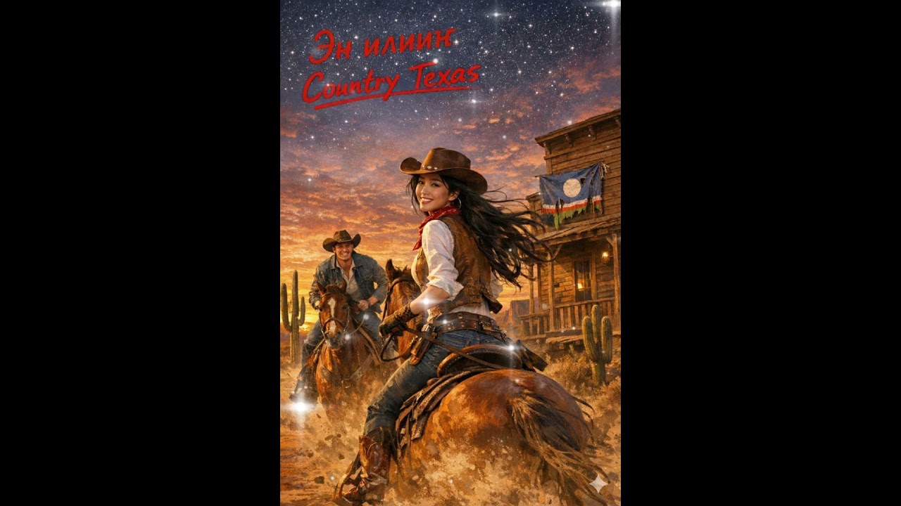 Эн илииҥ | Country Texas Cowboy | Yakut song | сахалыы кантри